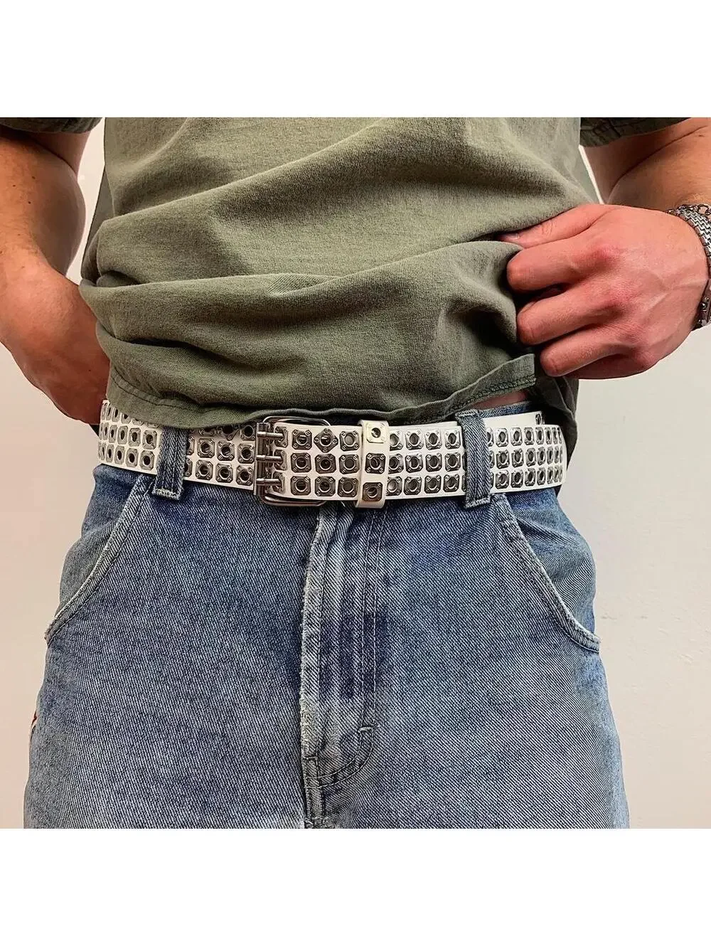 Y2K Cyber Belt 42 Inch Unisex